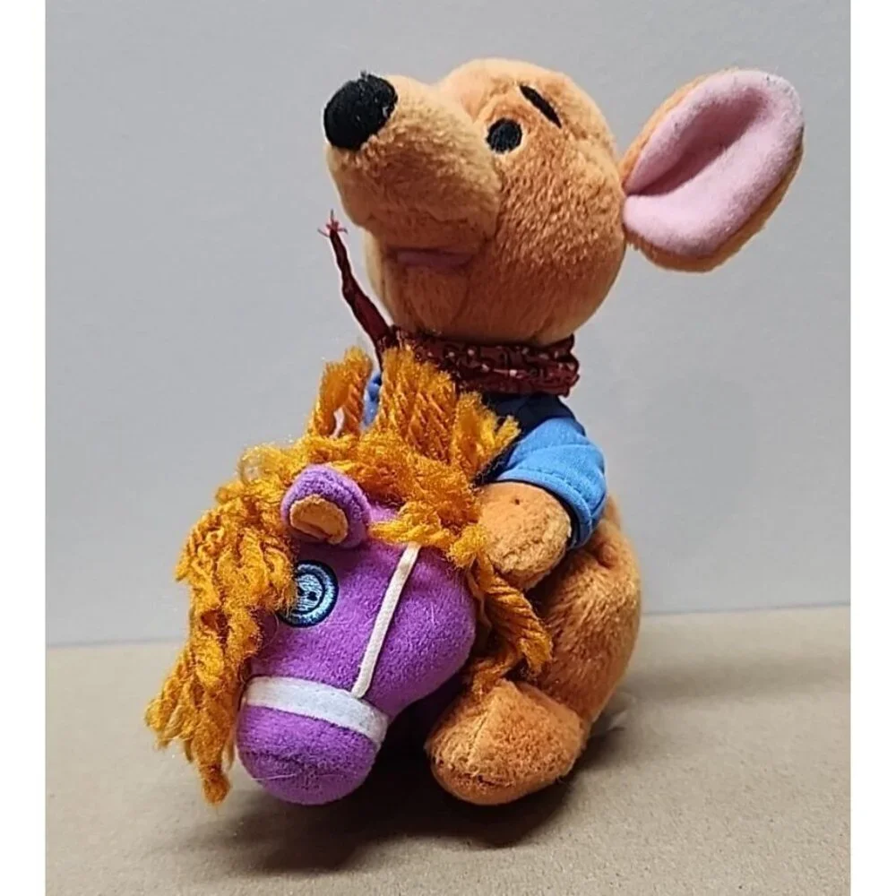 Giddy-Up Roo 2000s Disney Winnie The Pooh Star Bean Vintage Mattel